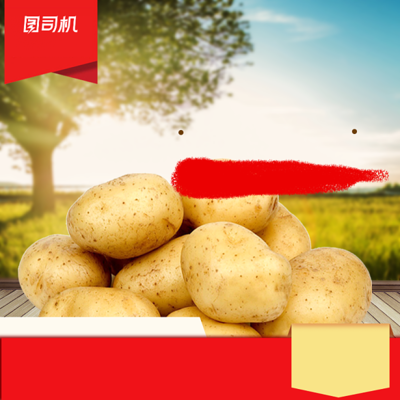 天然红薯土特产促销素材